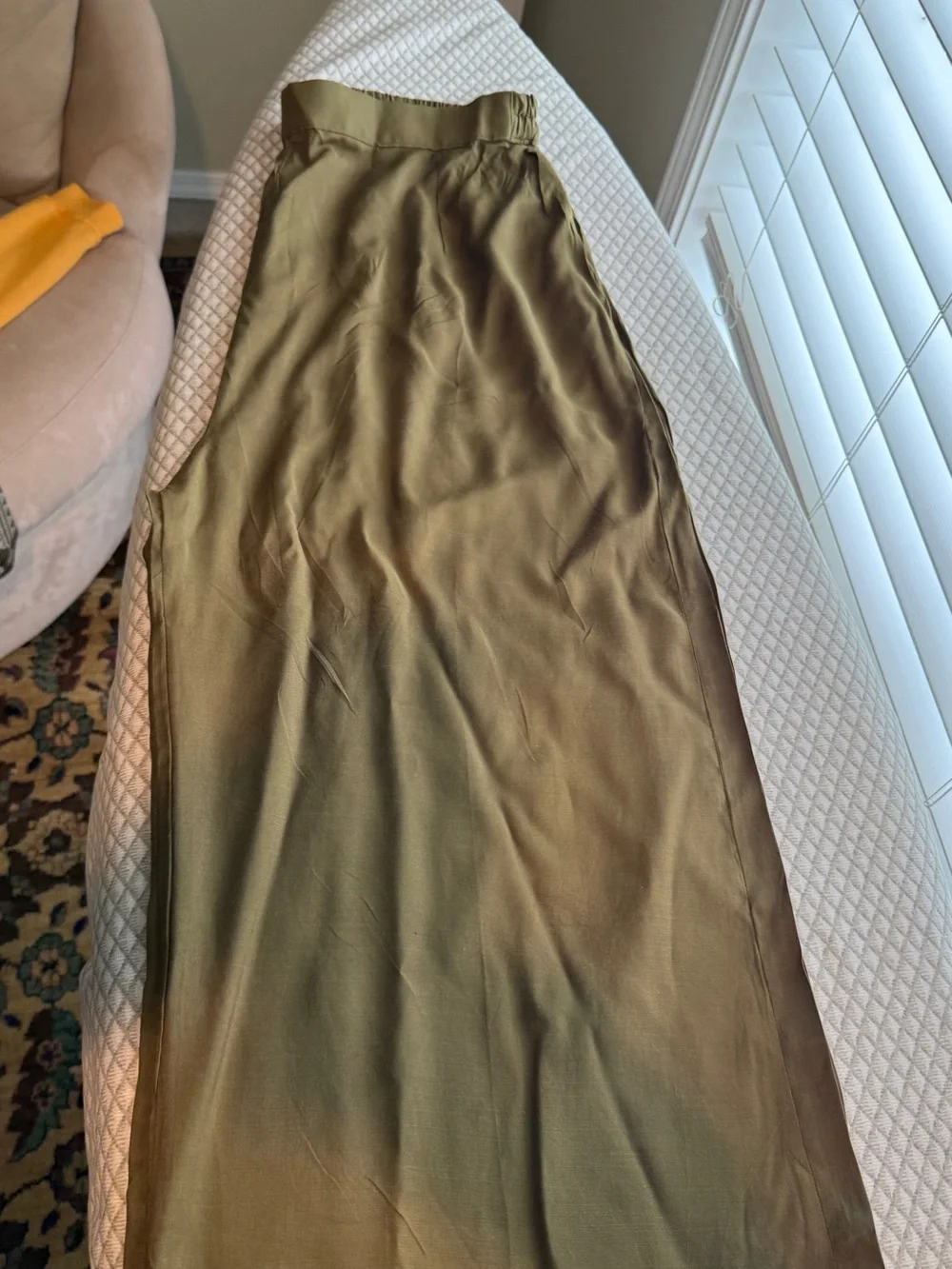Sapphire NWT Olive Green Embellished Tunic & Pants Set: Size XL 2-Piece